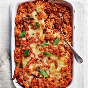 Puttanesca Pasta Bake