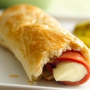 Bologna and Cheese Egg Roll