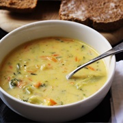 Cheesy Vegetable Soup