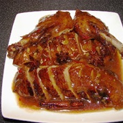 Roast Duck in Plum Sauce