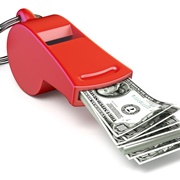 Received a Reward for Being a Whistleblower