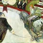 At the Cirque Fernando: The Ringmaster (Henri De Toulouse-Lautrec)