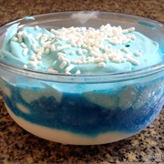 Blue Raspberry Mousse Cake