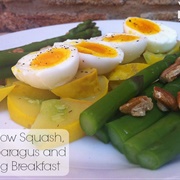Egg and Yellow Squash