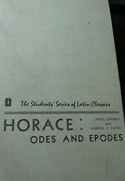Horace Odes and Epodes (Paul Shorey & Gordon Laing)