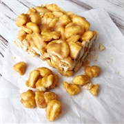 Caramel Butterscotch Corn Pops Bars
