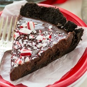 Peppermint Ganache Pie