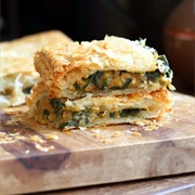 Chickpea and Spinach Pie