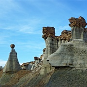 Burham Badlands, New Mexico, US