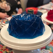 Blue Jelly Cake