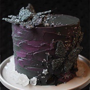 Black Butterfly Cake