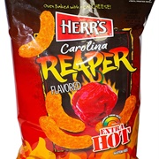 Herr's Carolina Reaper Cheese Curls