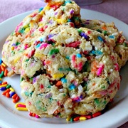 Coconut Funfetti Cookies