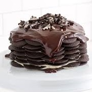 Black and White Cheesecake Icebox Cake