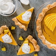 Roasted Mango and Pineapple Pie
