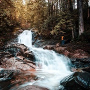 Crystal Falls, Coquitlam, BC, Canada
