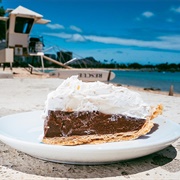 Chocolate Haupia Cream Pie
