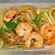 King Prawn With Ginger and Spring Onions