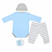 Baby Doll Boy Shirt Blue