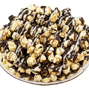 Oh! Nuts Chocolate Drizzled Caramel Popcorn Pie