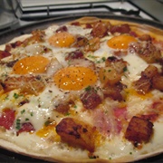 Bauernfruhstuck Pizza