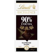 Lindt Excellence 90% Cocoa Supreme Dark