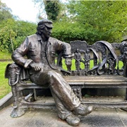 Spike Milligan Bench Stephens House Finchley
