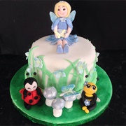 Blue Fairy Cake