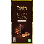 Marabou Premium 70% Caramelised Nuts