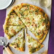 Green Pesto Pizza