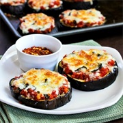 Eggplant Pizza