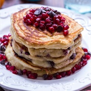 Pomegranate Pancakes
