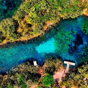 Cráter Azul En Petén, Guatemala