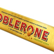 Toblerone Crushed Corn