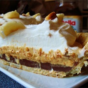 Nutella Banoffee Cream Pie