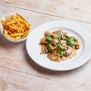 Grilled Chicken Breast With Mushrooms