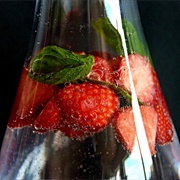 Strawberry and Mint Drink