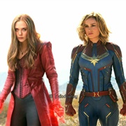 Scarlet Marvel - Wanda Maximoff and Carol Danvers