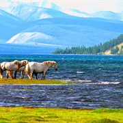 Khovsgol Nuur Lake, Mongolia