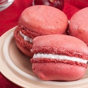 Cherry Macarons