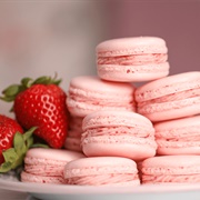 Strawberry Macaron