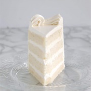 White Cake With White Frosting