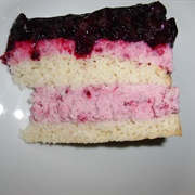 Vegan Raspberry and Currant Cream Cake