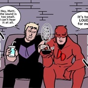 Hawkdevil - Clint Barton and Matt Murdock
