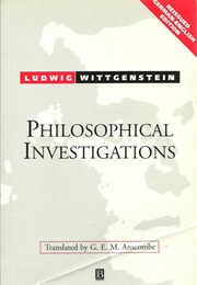 Philosophical Investigations (German/English Parallel) (Ludwig Wittgenstrein (Tr Anscombe, GEM))