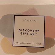 Scento Discovery Set Mini Aromatic Candles