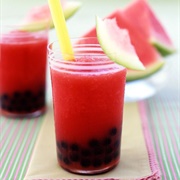 Watermelon Bubble Tea
