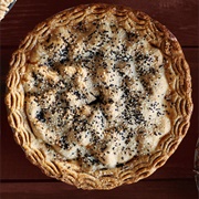 Pear, Date and Sesame Pie