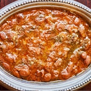 Loobia Chiti / Pinto Bean Stew