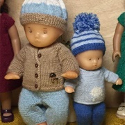 Doll Boy Blue Outfit